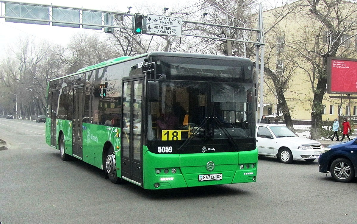 Алматы, Golden Dragon XML6125CR № 5059