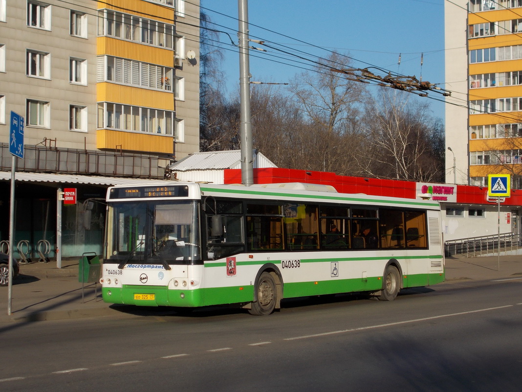 Москва, ЛиАЗ-5292.21 № 040638