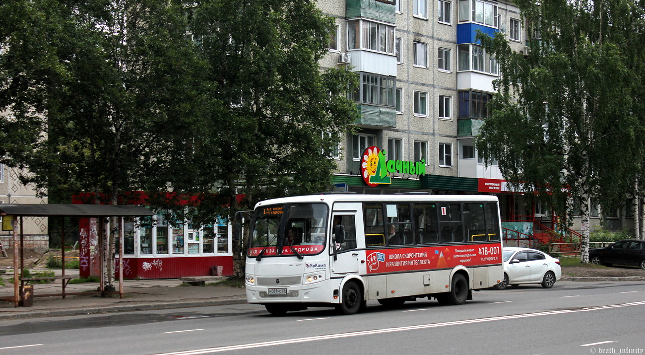 Архангельская вобласць, ПАЗ-320412-04 "Вектор" № М 081 МО 29