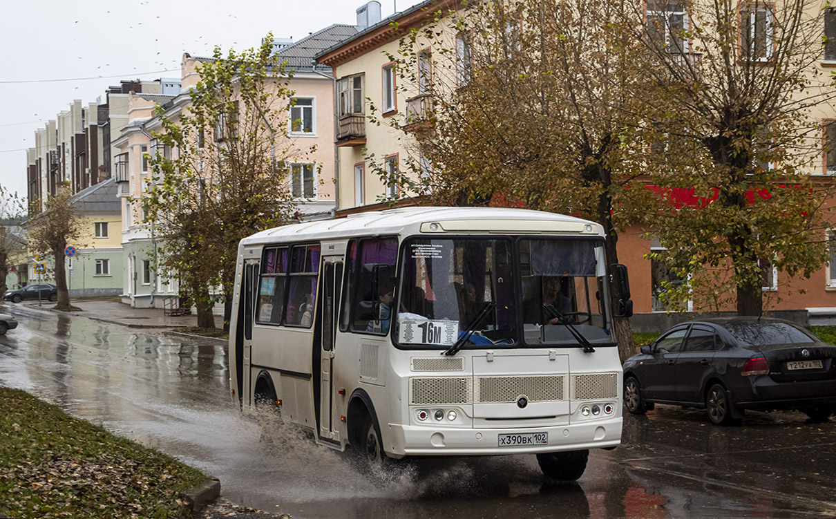 Башкортостан, ПАЗ-32054 № Х 390 ВК 102