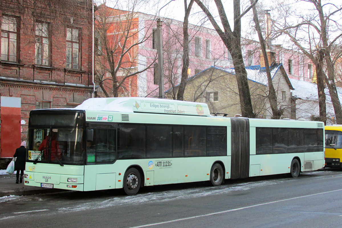 Днепропетровская область, MAN A23 NG313 CNG № AE 6575 KE