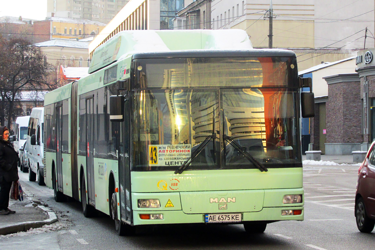 Днепропетровская область, MAN A23 NG313 CNG № AE 6575 KE