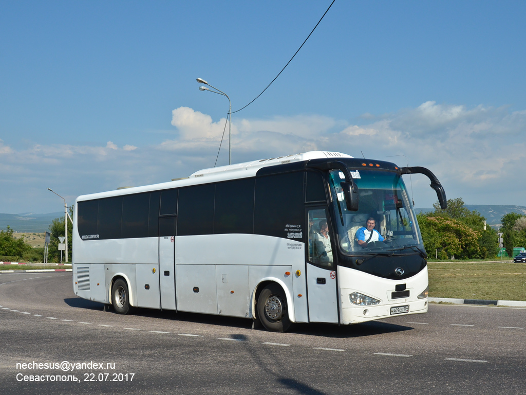 Челябинская область, King Long XMQ6127C № Н 409 СХ 174