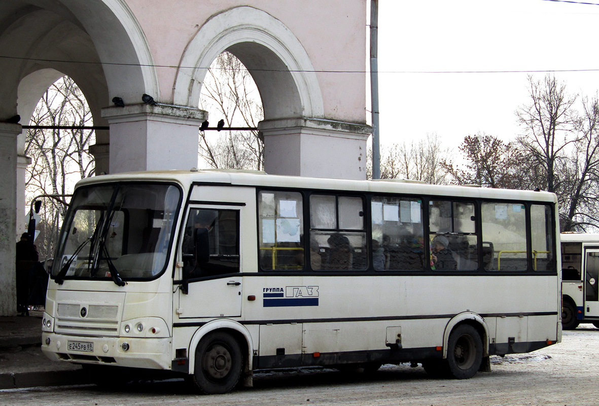 Тверская область, ПАЗ-320412-05 № Е 245 РВ 69