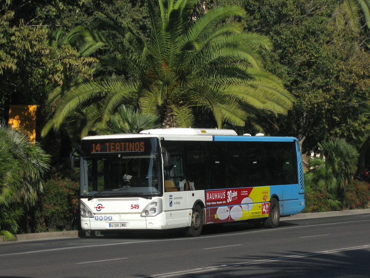 Spanien, Hispano Citybus Nr. 549