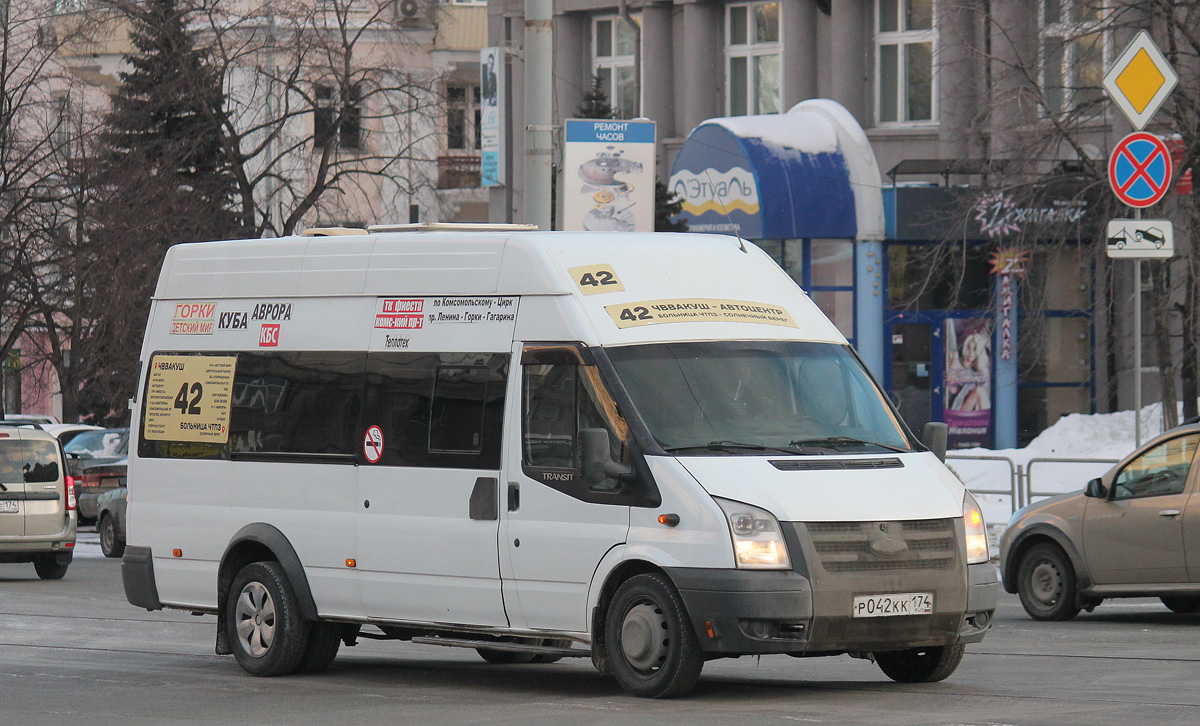 Челябинская область, Нижегородец-222702 (Ford Transit) № Р 042 КК 174