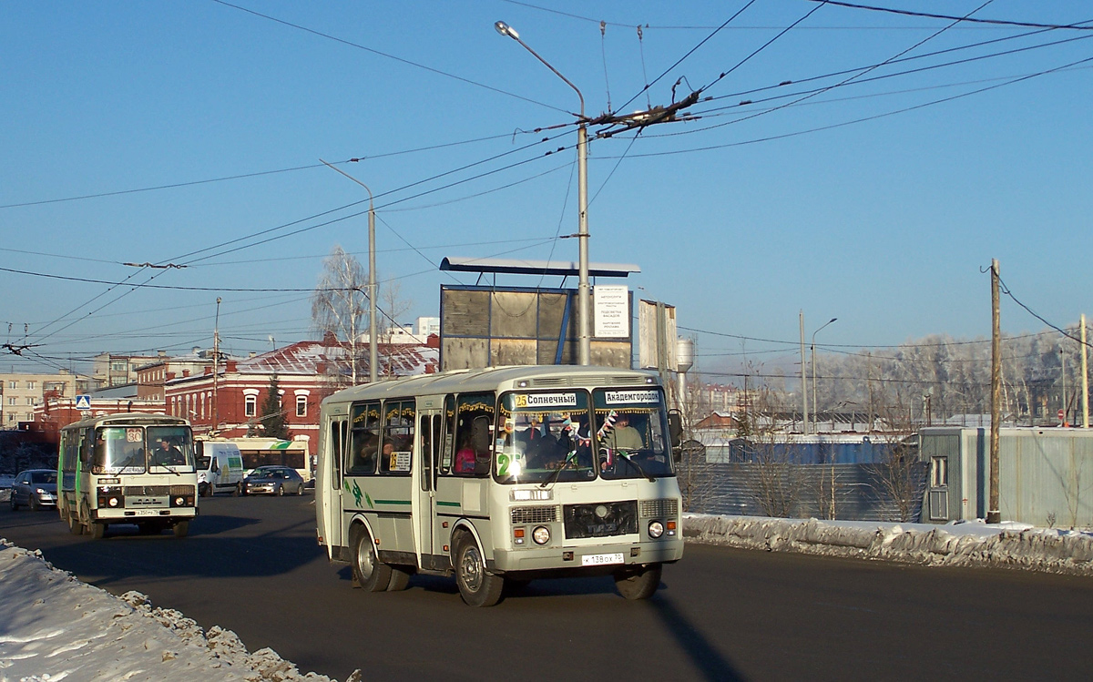 Томская область, ПАЗ-32054 № К 138 ОХ 70