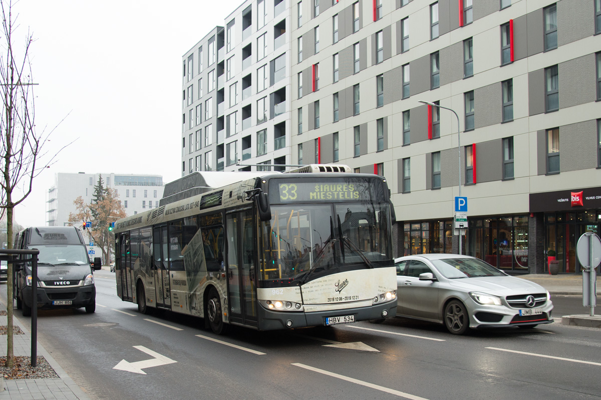 Литва, Solaris Urbino III 12 CNG № 962