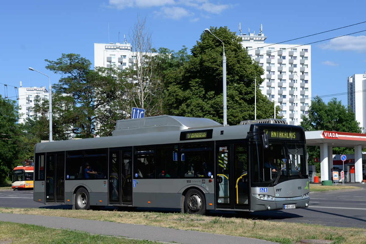 Литва, Solaris Urbino III 12 CNG № 955