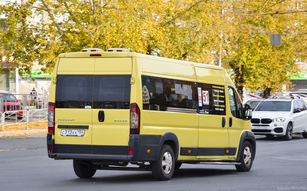 Новосибирская область, Промтех-22437* (Peugeot Boxer) № С 313 ХХ 154