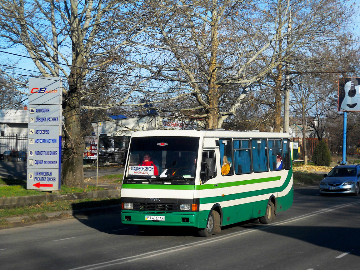 Херсонская область, БАЗ-А079.23 "Мальва" № BT 4037 AX