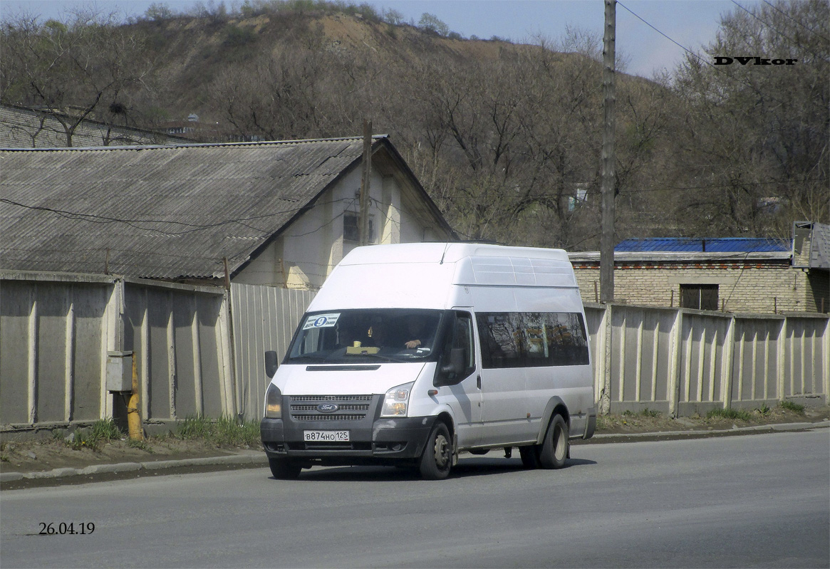 Приморский край, Нижегородец-222709  (Ford Transit) № В 874 НО 125