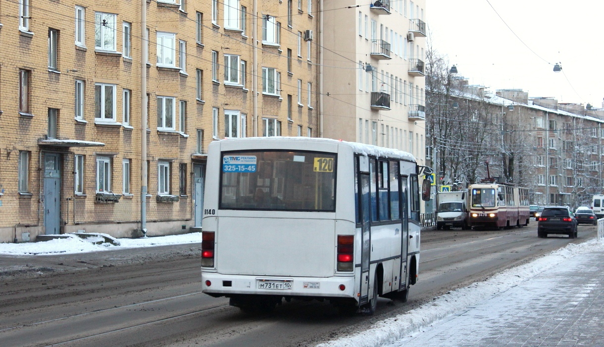 Санкт-Петербург, ПАЗ-320402-05 № 9140