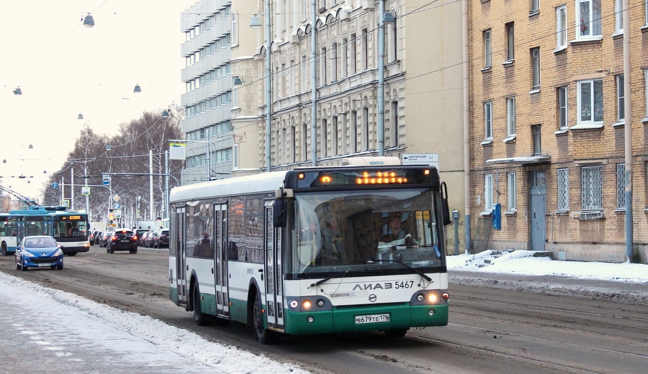 Санкт-Петербург, ЛиАЗ-5292.60 № 5467