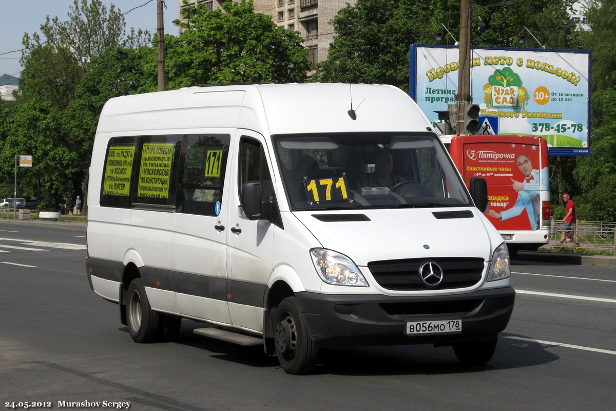 Санкт-Петербург, Луидор-22360C (MB Sprinter) № В 056 МО 178