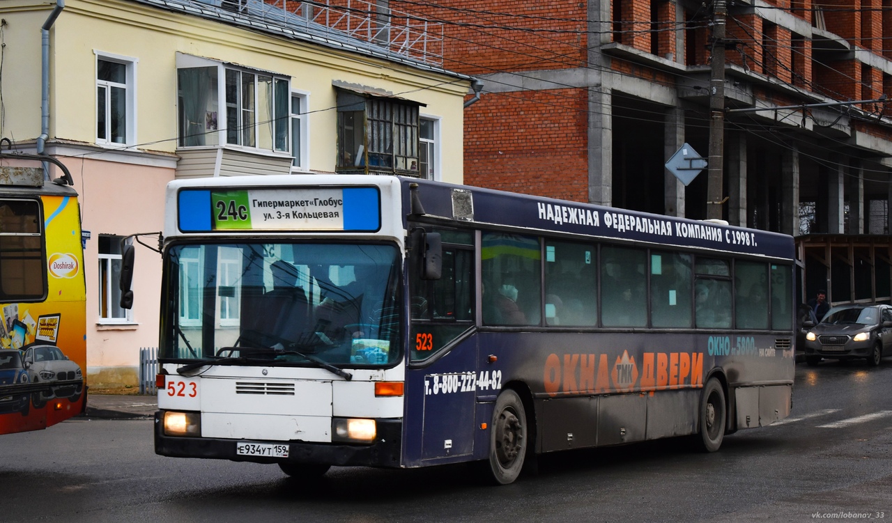 Владимирская область, Mercedes-Benz O405N № 523