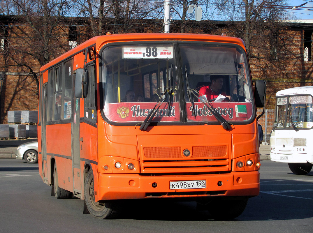 Нижегородская область, ПАЗ-320402-05 № К 498 ХУ 152