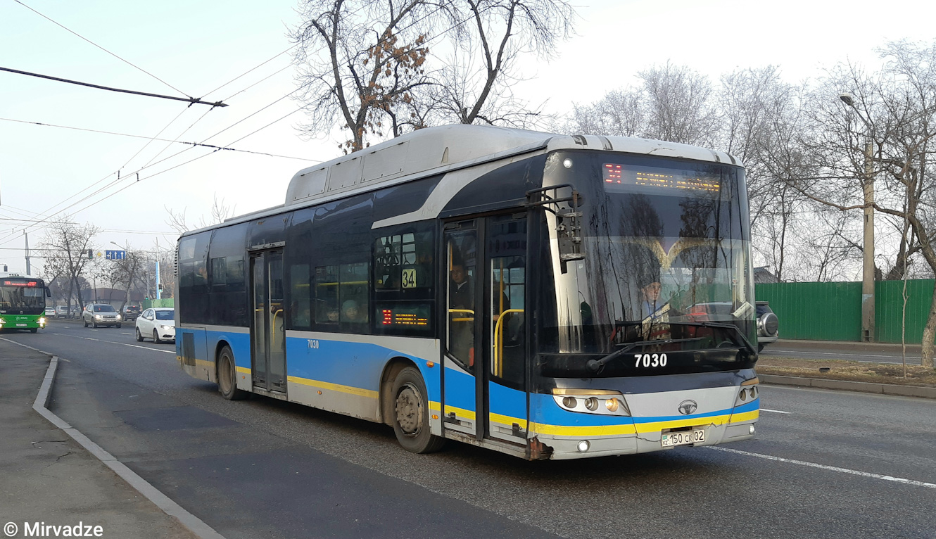 Алматы, Guilin Daewoo GDW6126CNG (СемАЗ) № 7030