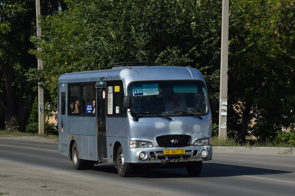 Алтайский край, Hyundai County LWB C11 (ТагАЗ) № АО 347 22