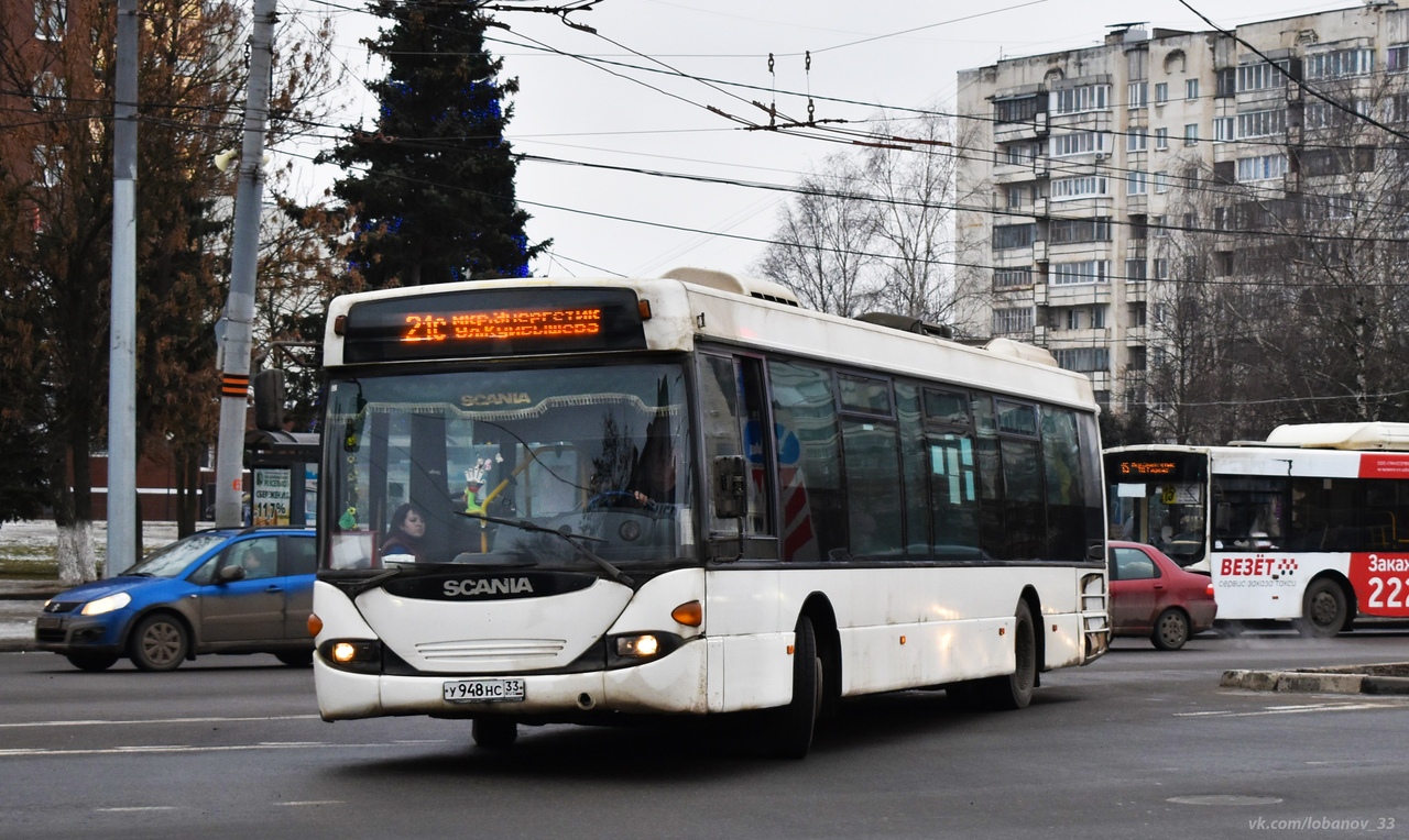 Владимирская область, Scania OmniLink I (Скания-Питер) № У 948 НС 33