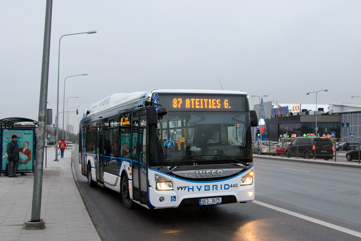 Литва, IVECO Urbanway 12M Hybrid № 440