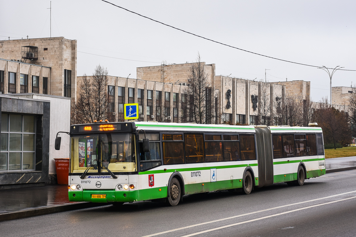 Москва, ЛиАЗ-6213.20 № 011072