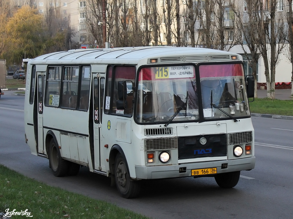 Воронежская область, ПАЗ-4234 № ВВ 166 36