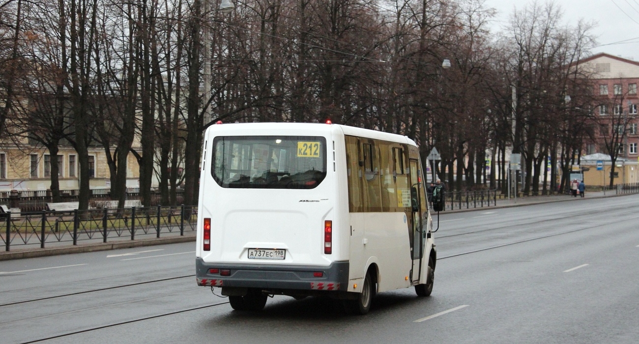 Санкт-Петербург, ГАЗ-A64R42 Next № А 737 ЕС 198