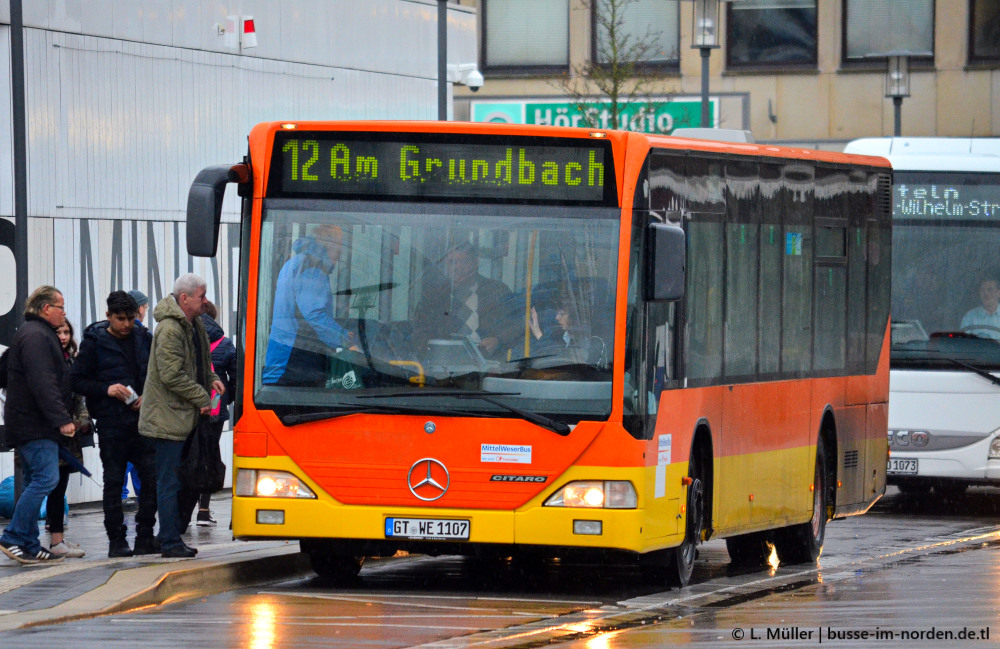 Северный Рейн-Вестфалия, Mercedes-Benz O530Ü Citaro Ü № 107