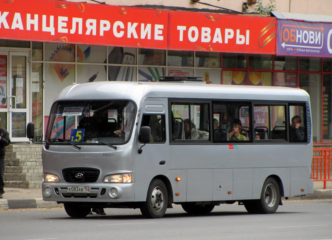 Нижегородская область, Hyundai County LWB C09 (ТагАЗ) № К 083 АВ 152