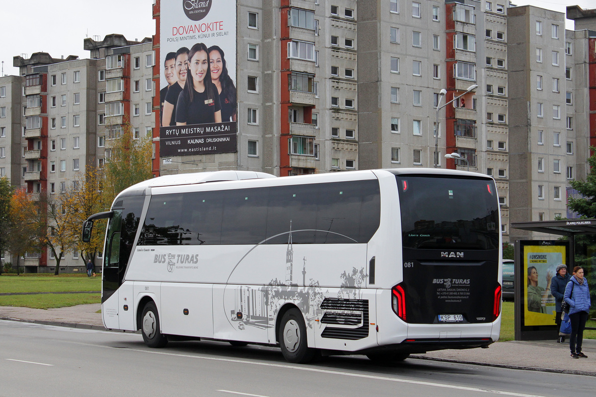 Литва, MAN R07 Lion's Coach RHC424 № 081