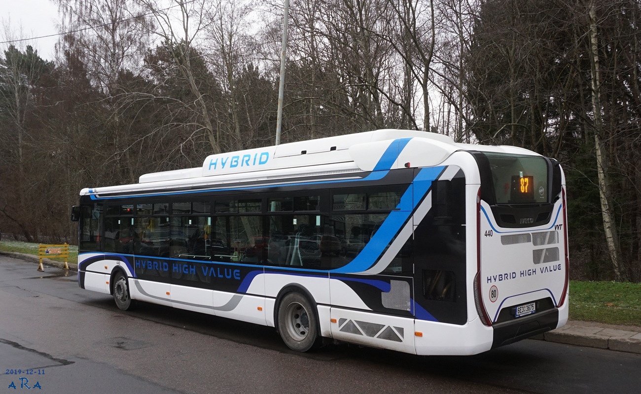 Литва, IVECO Urbanway 12M Hybrid № 440