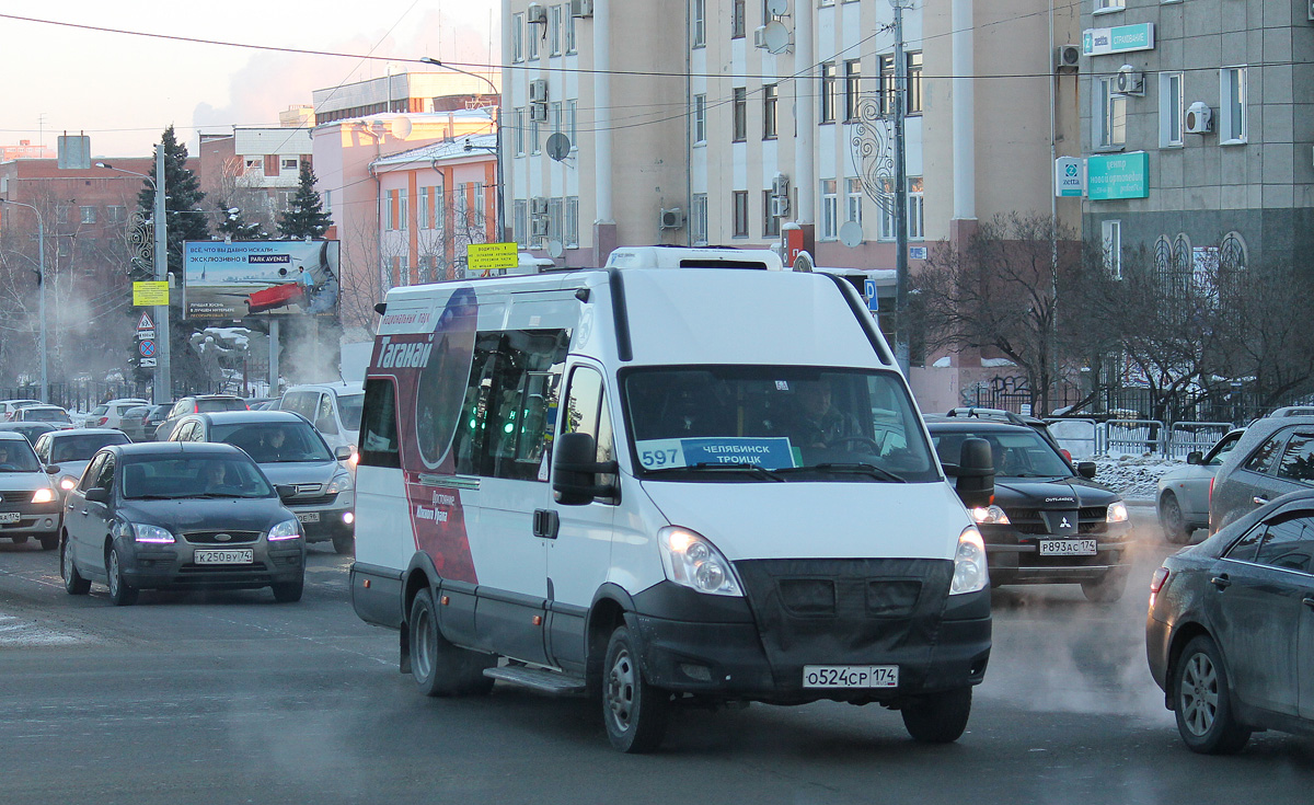 Челябинская область, Нижегородец-2227UR (IVECO Daily) № 409