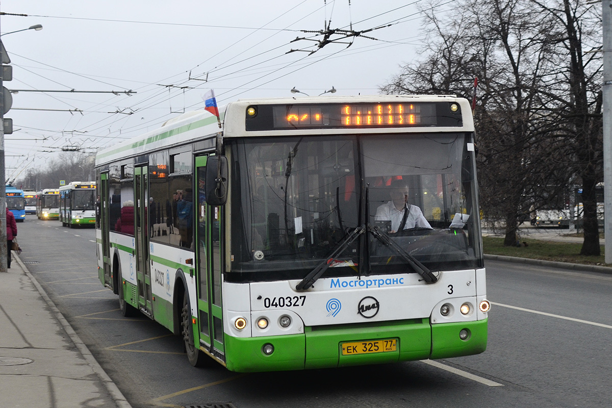 Москва, ЛиАЗ-5292.21 № 040327