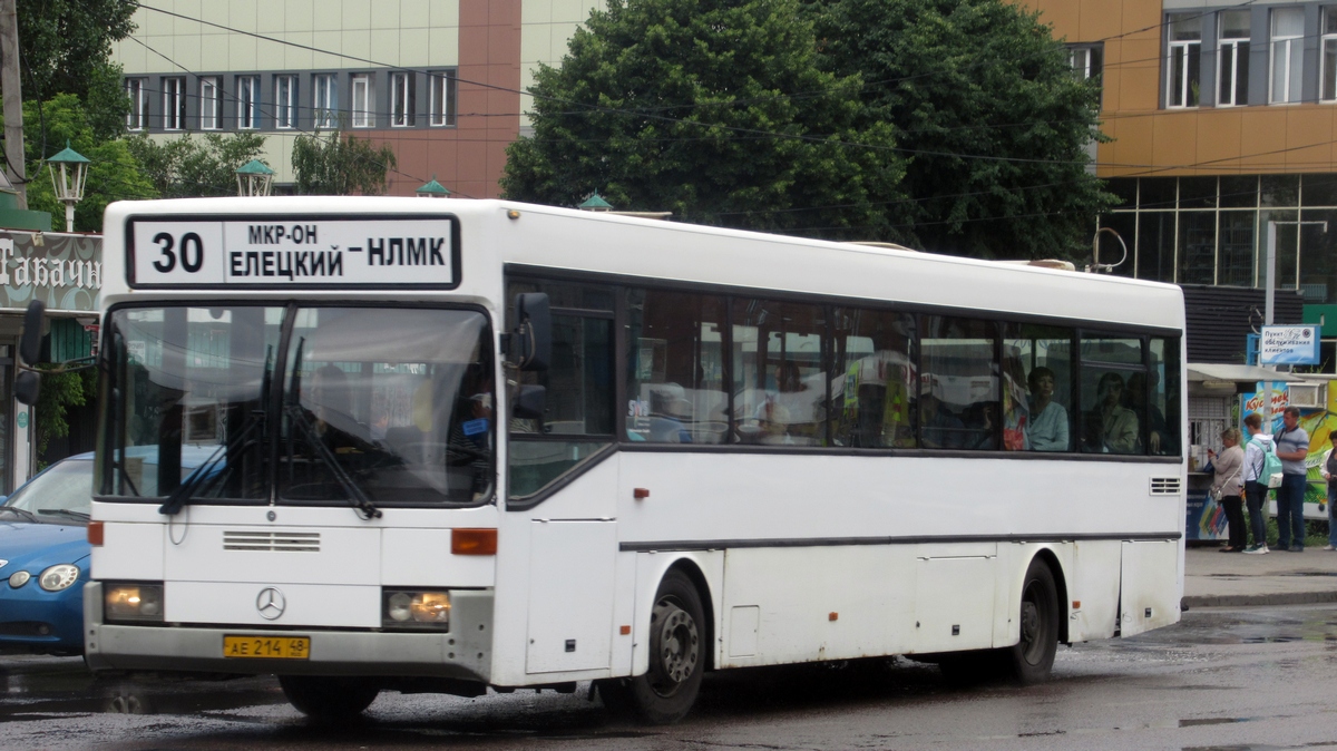 Lipetsk region, Mercedes-Benz O405 Nr. АЕ 214 48