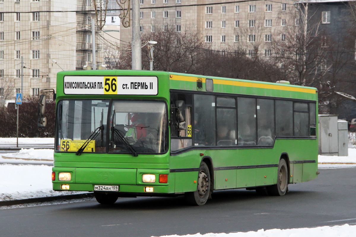 Пермский край, MAN A10 NL262 № М 324 АН 159