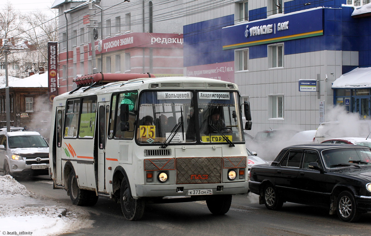 Томская область, ПАЗ-32054 № К 373 ОН 29