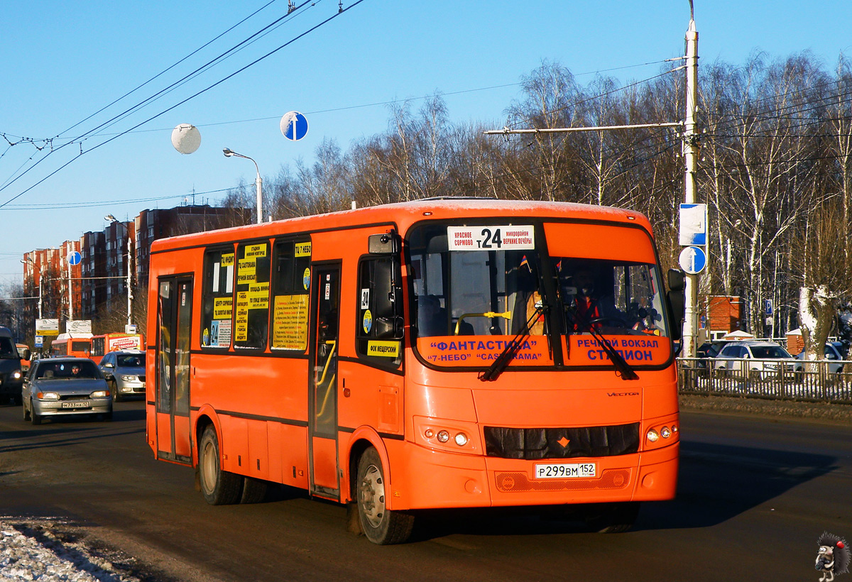 Нижегородская область, ПАЗ-320414-05 "Вектор" № Р 299 ВМ 152