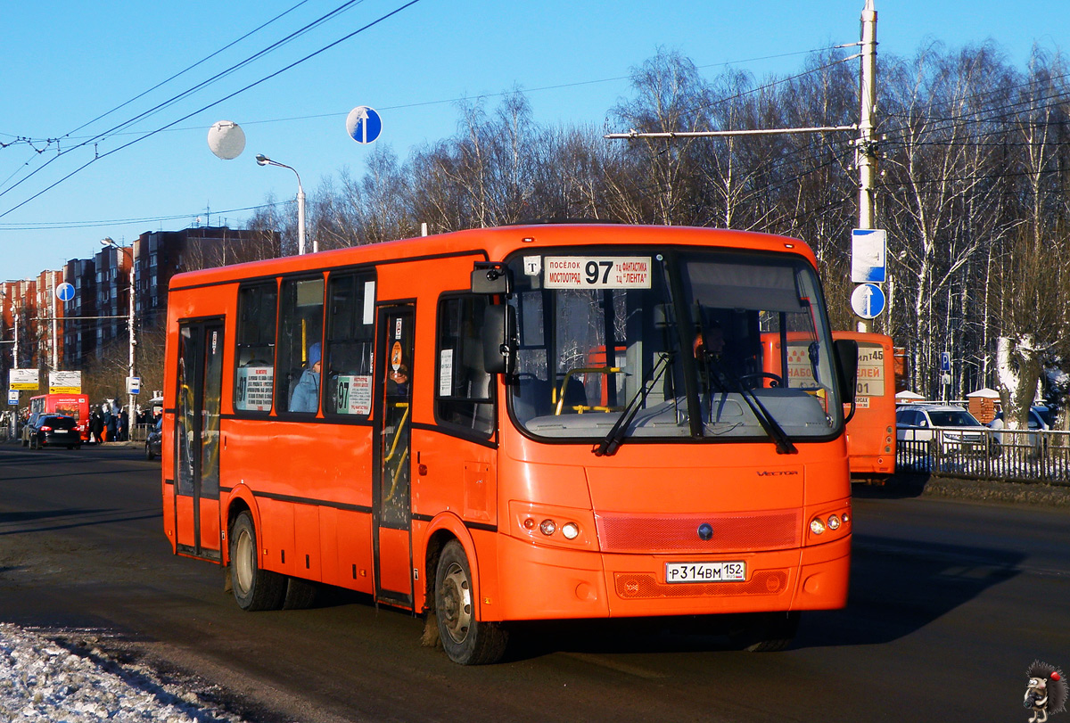 Нижегородская область, ПАЗ-320414-05 "Вектор" № Р 314 ВМ 152