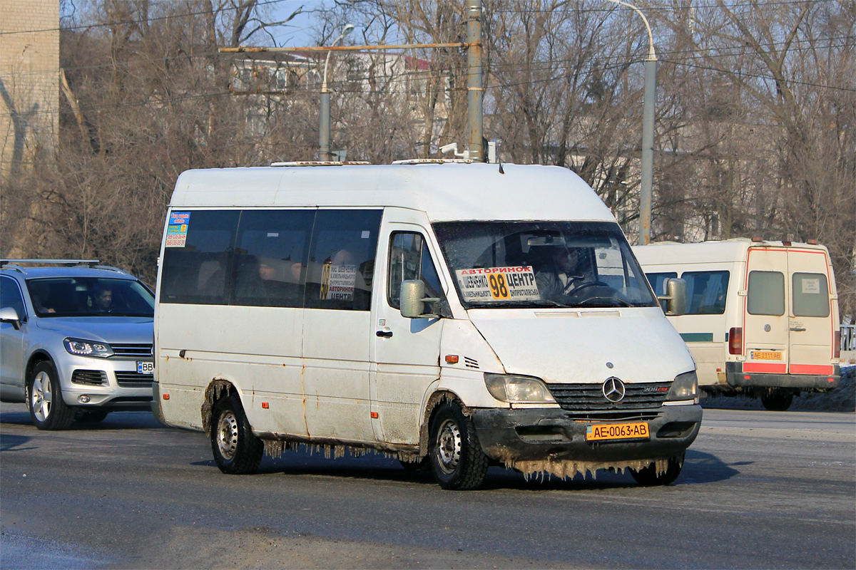 Днепропетровская область, Mercedes-Benz Sprinter W903 311CDI № AE 0063 AB