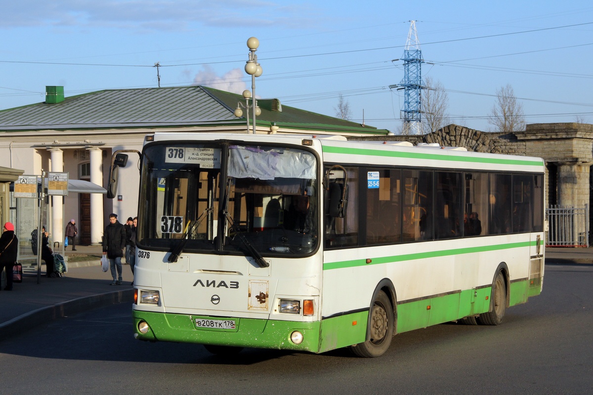 Санкт-Петербург, ЛиАЗ-5293.60 № 3876