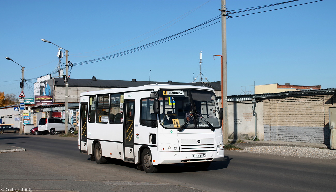 Томская область, ПАЗ-320302-12 № Е 878 КВ 70