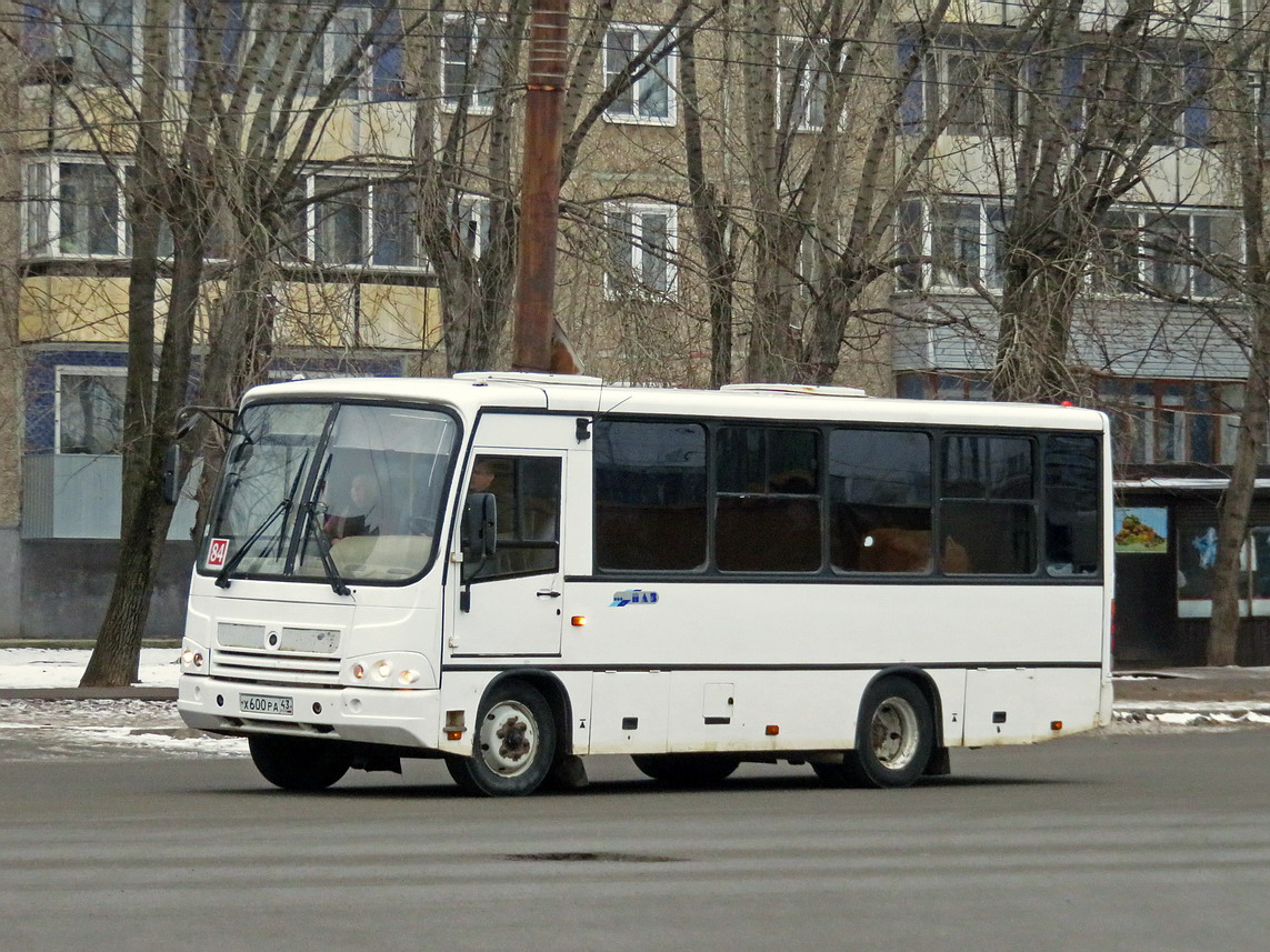 Кировская область, ПАЗ-320402-03 № Х 600 РА 43