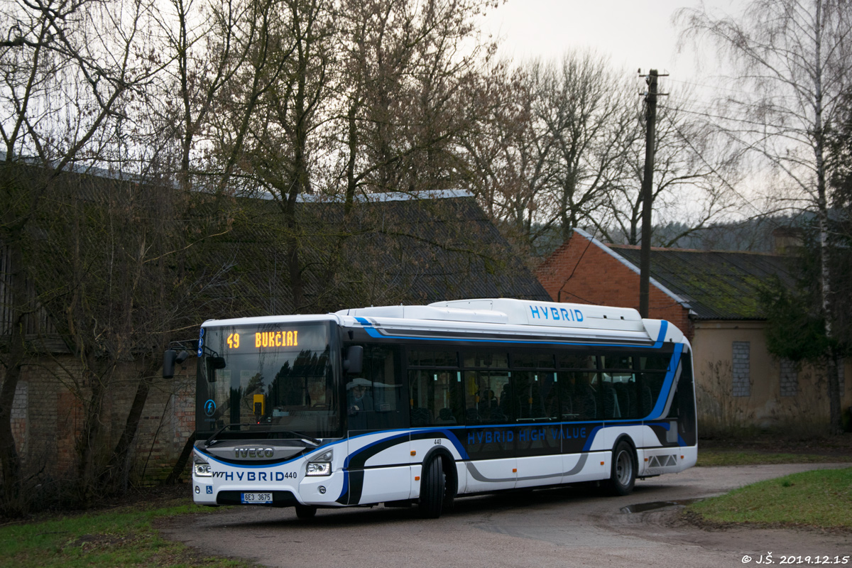 Литва, IVECO Urbanway 12M Hybrid № 440