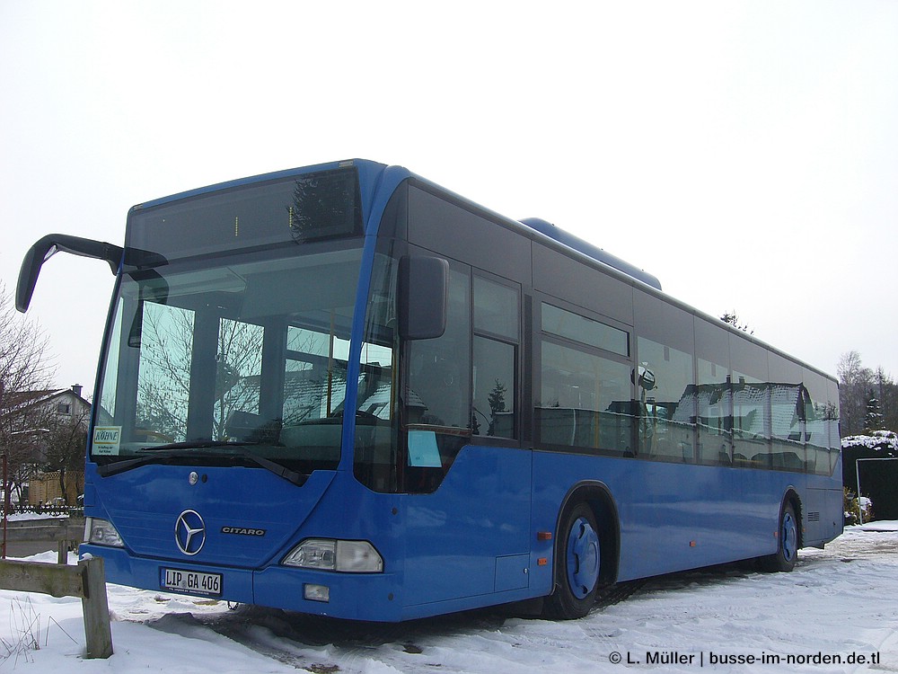 Nordrhein-Westfalen, Mercedes-Benz O530 Citaro Nr. LIP-GA 406