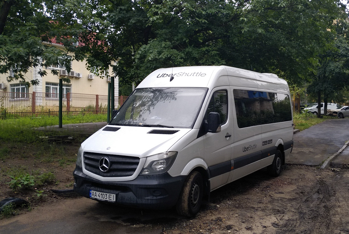 Киев, Mercedes-Benz Sprinter W906 316CDI № AA 4103 EI