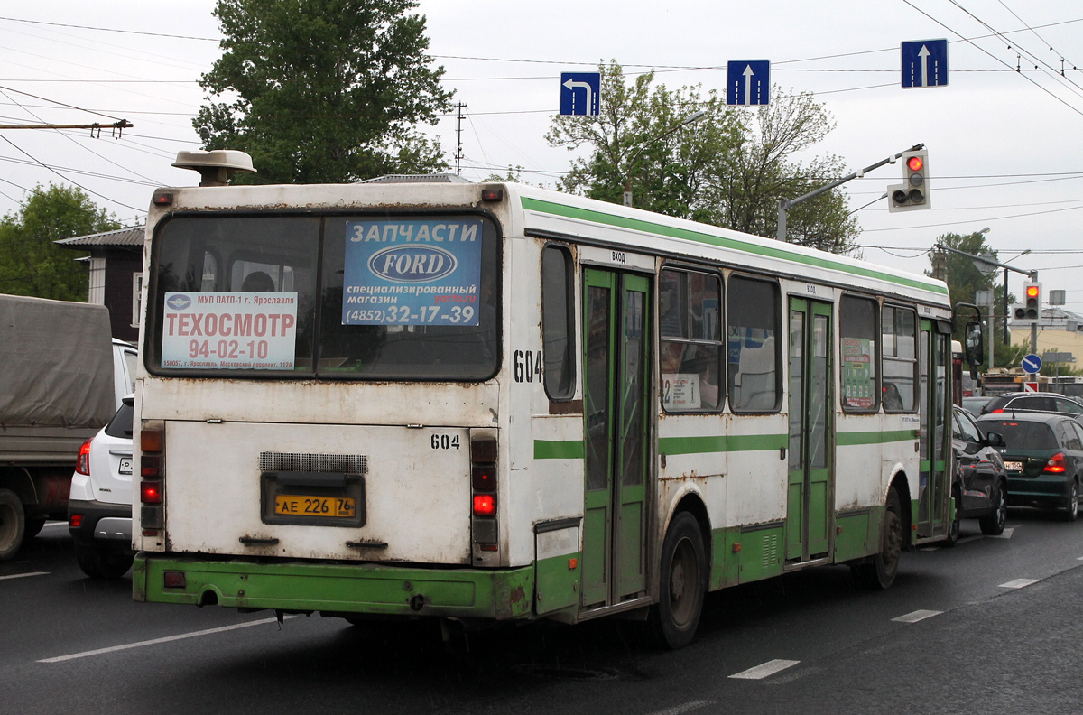 Ярославская область, ЛиАЗ-5256.35 № 604