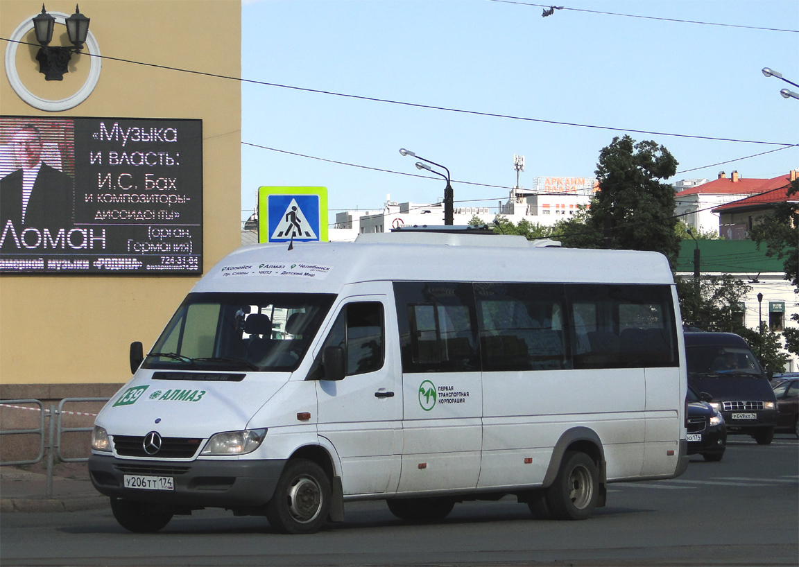 Челябинская область, Луидор-223237 (MB Sprinter Classic) № У 206 ТТ 174