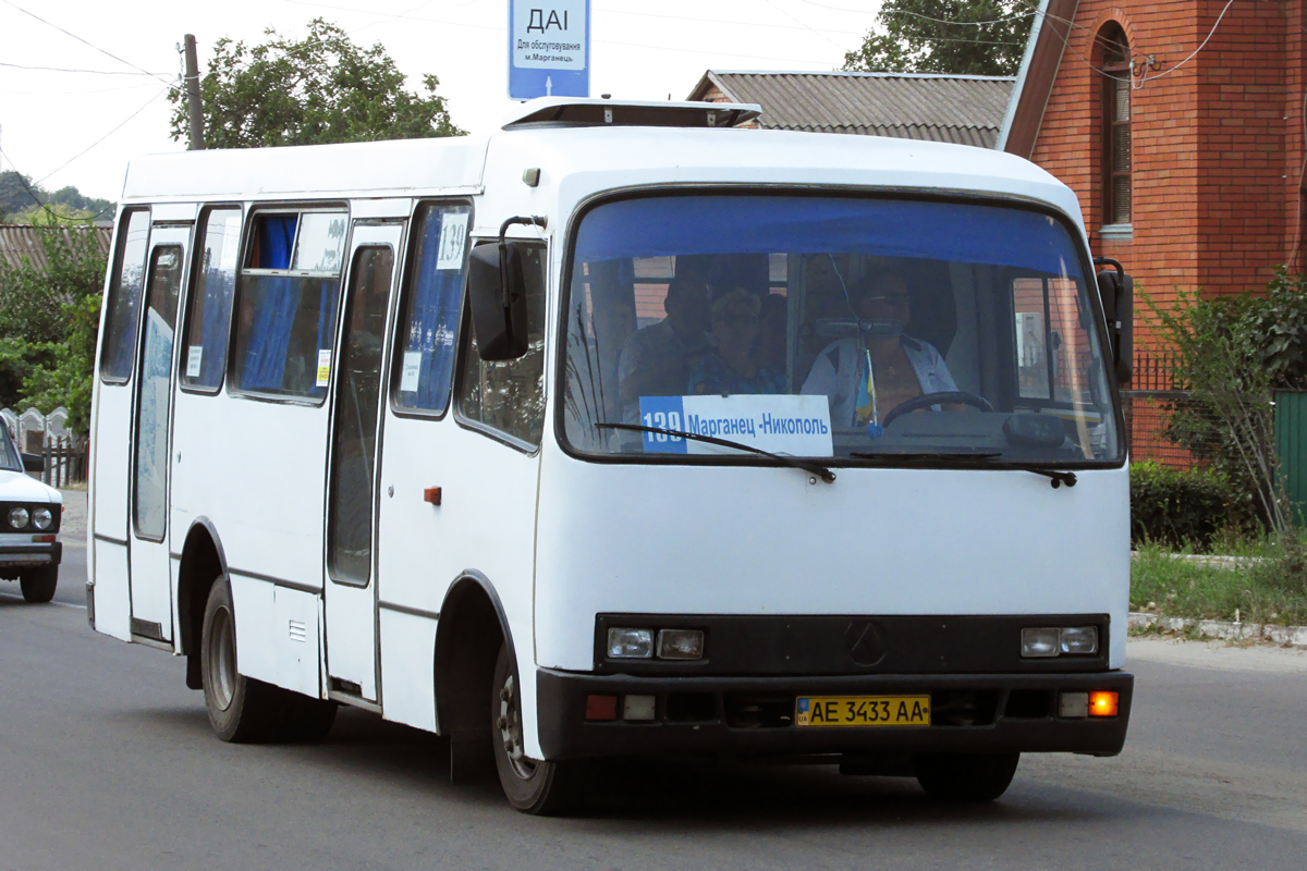 Днепропетровская область, Богдан А091 № AE 3433 AA
