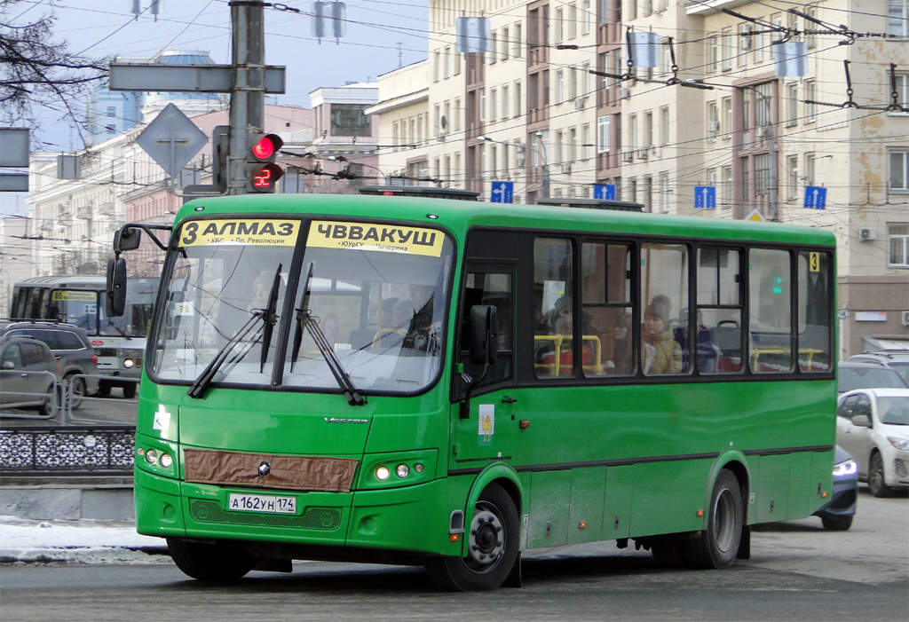 Челябинская область, ПАЗ-320414-14 "Вектор" № А 162 УН 174